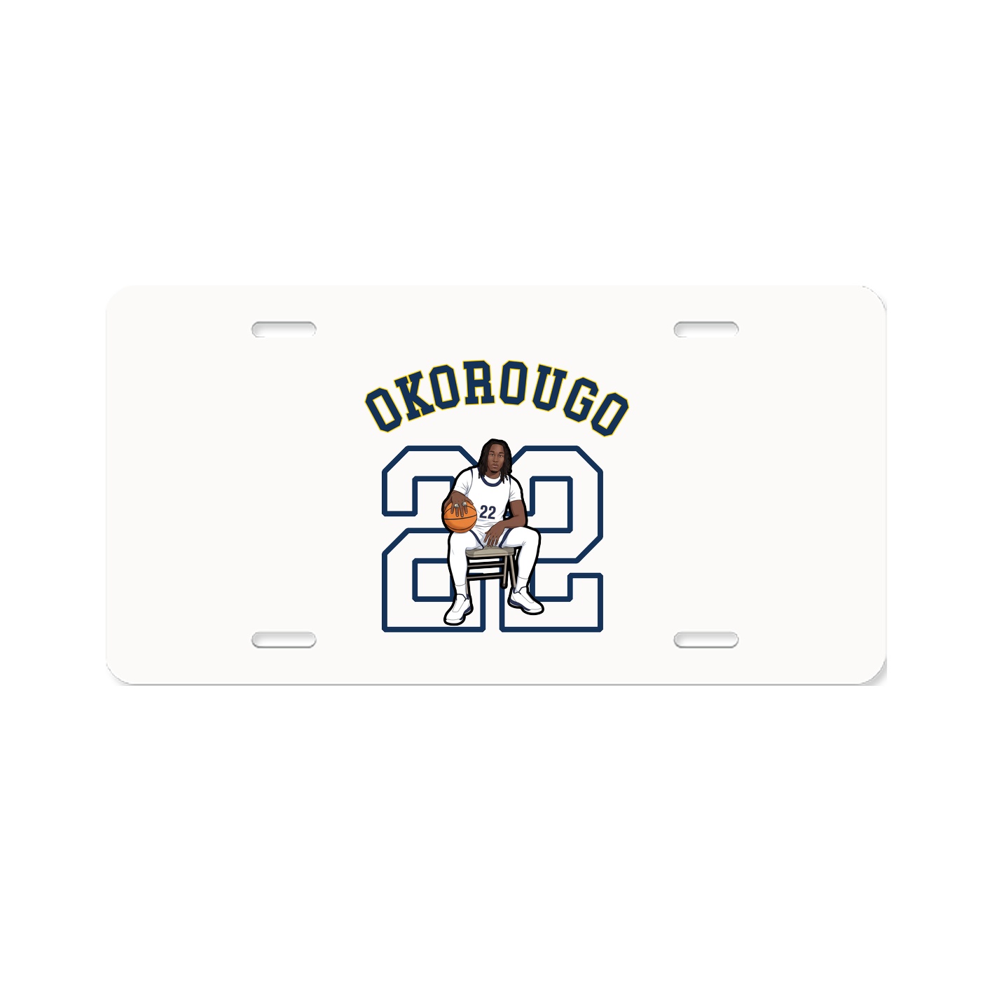 License Plate — Shirsey Arch in Classic