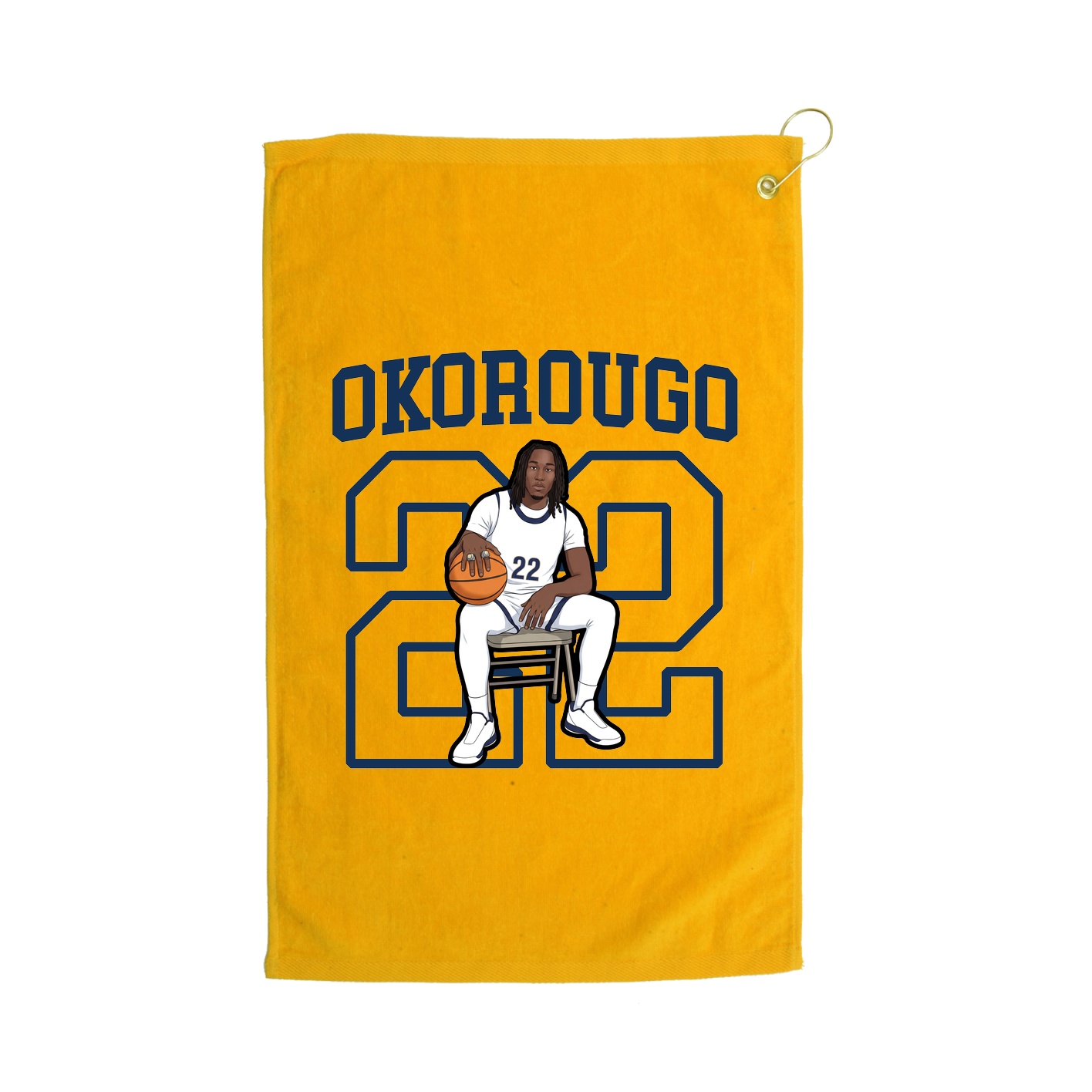 Golf Towel — Shirsey in Gold