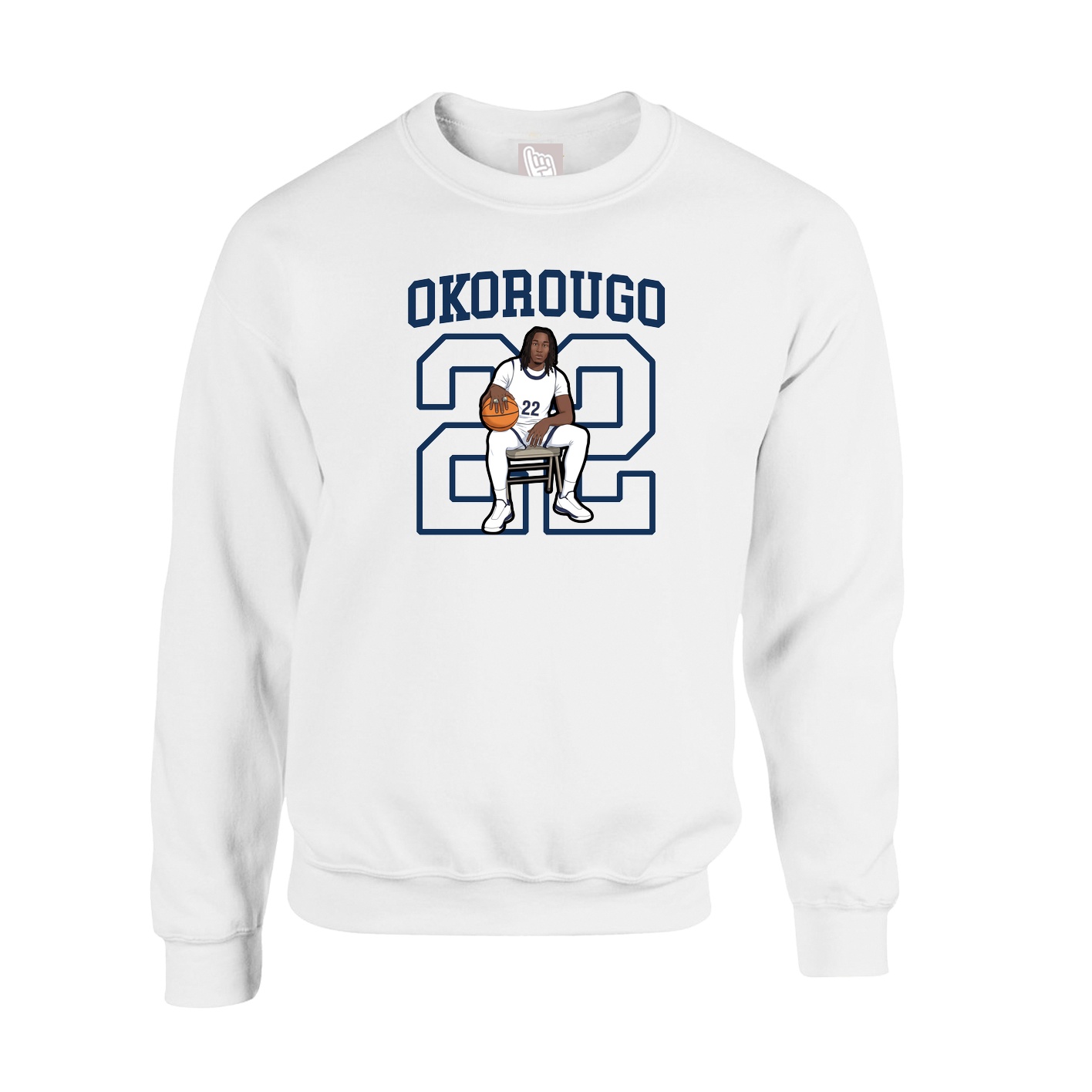 Fleece Crew — Shirsey in White