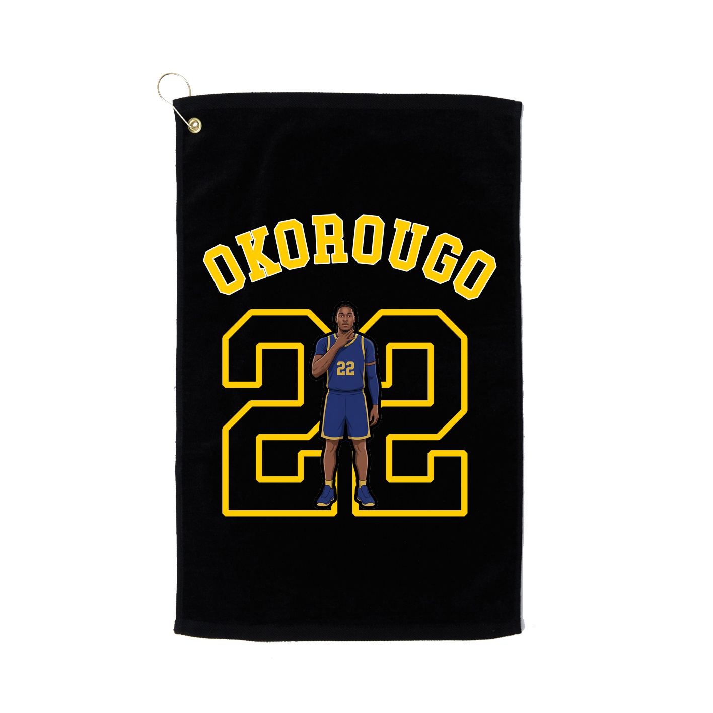 Golf Towel — Shirsey Arch in Black