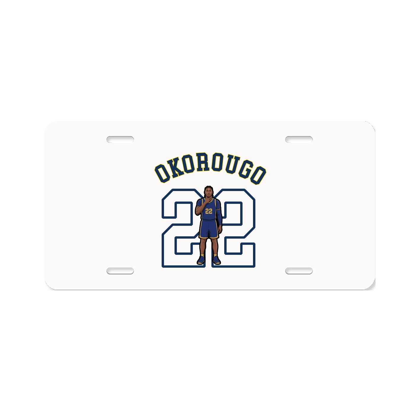 License Plate — Shirsey Arch in Classic