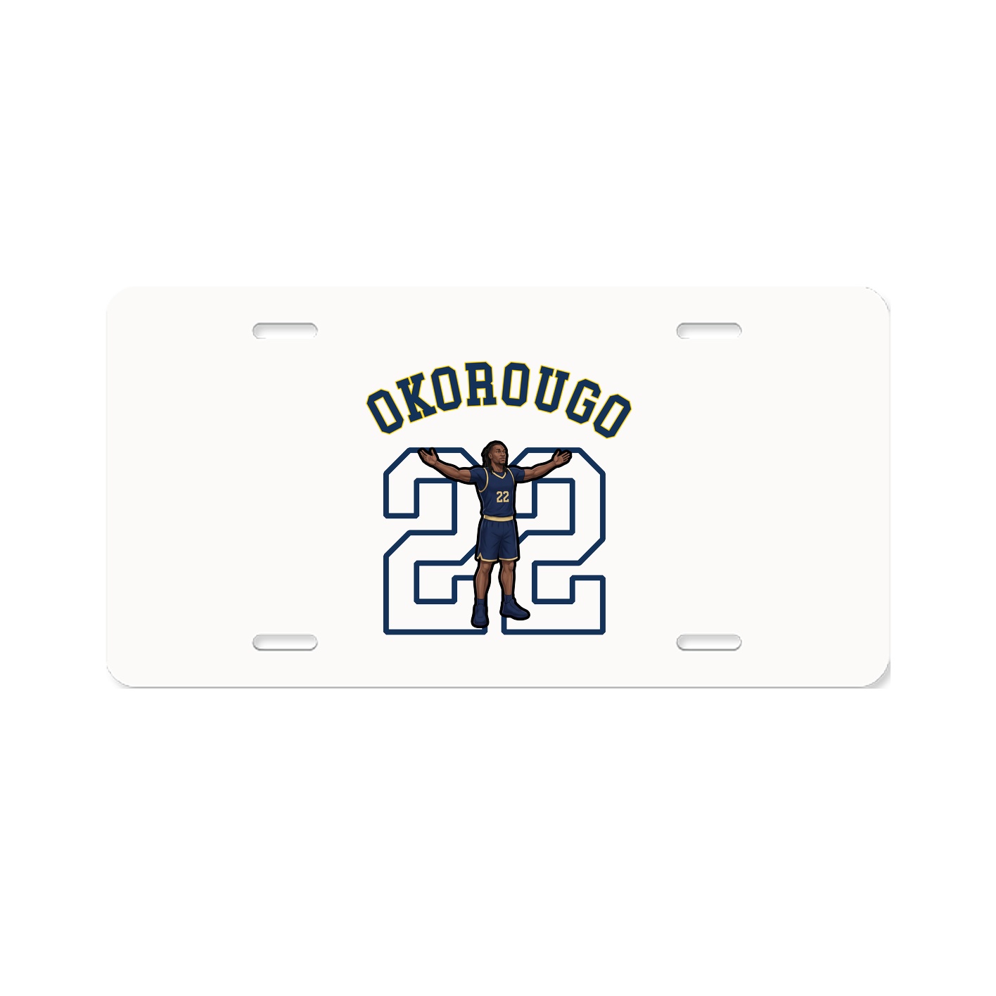 License Plate — Shirsey Arch in Classic