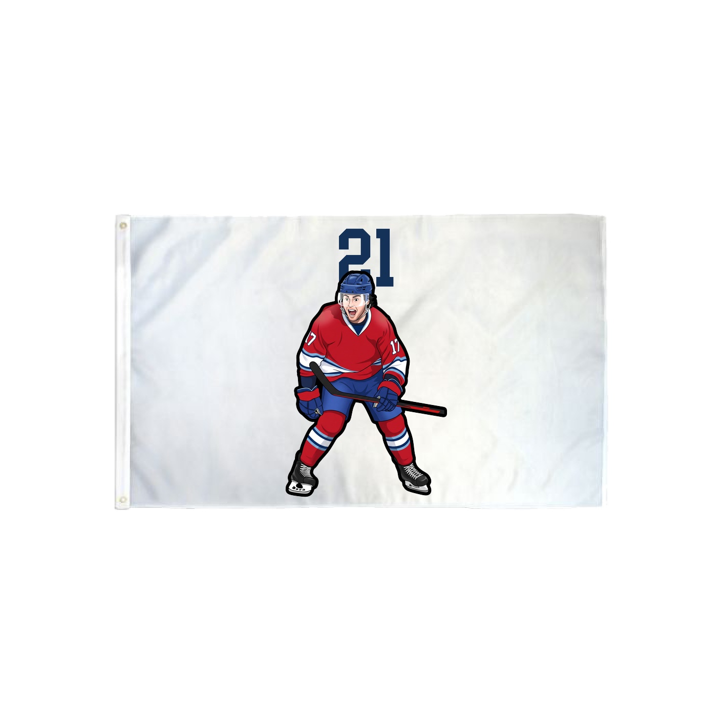 3x5 Flag — Number Top in Classic