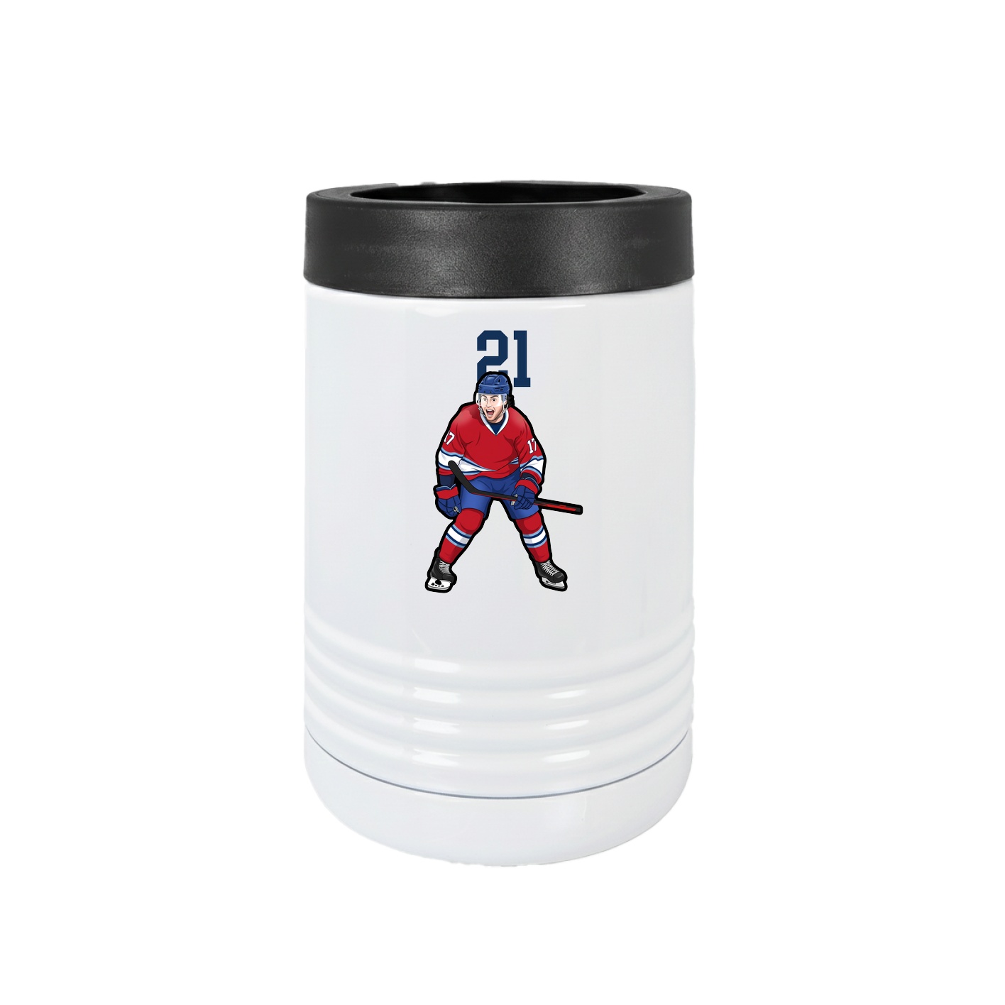 Beverage Holder — Number Top in White