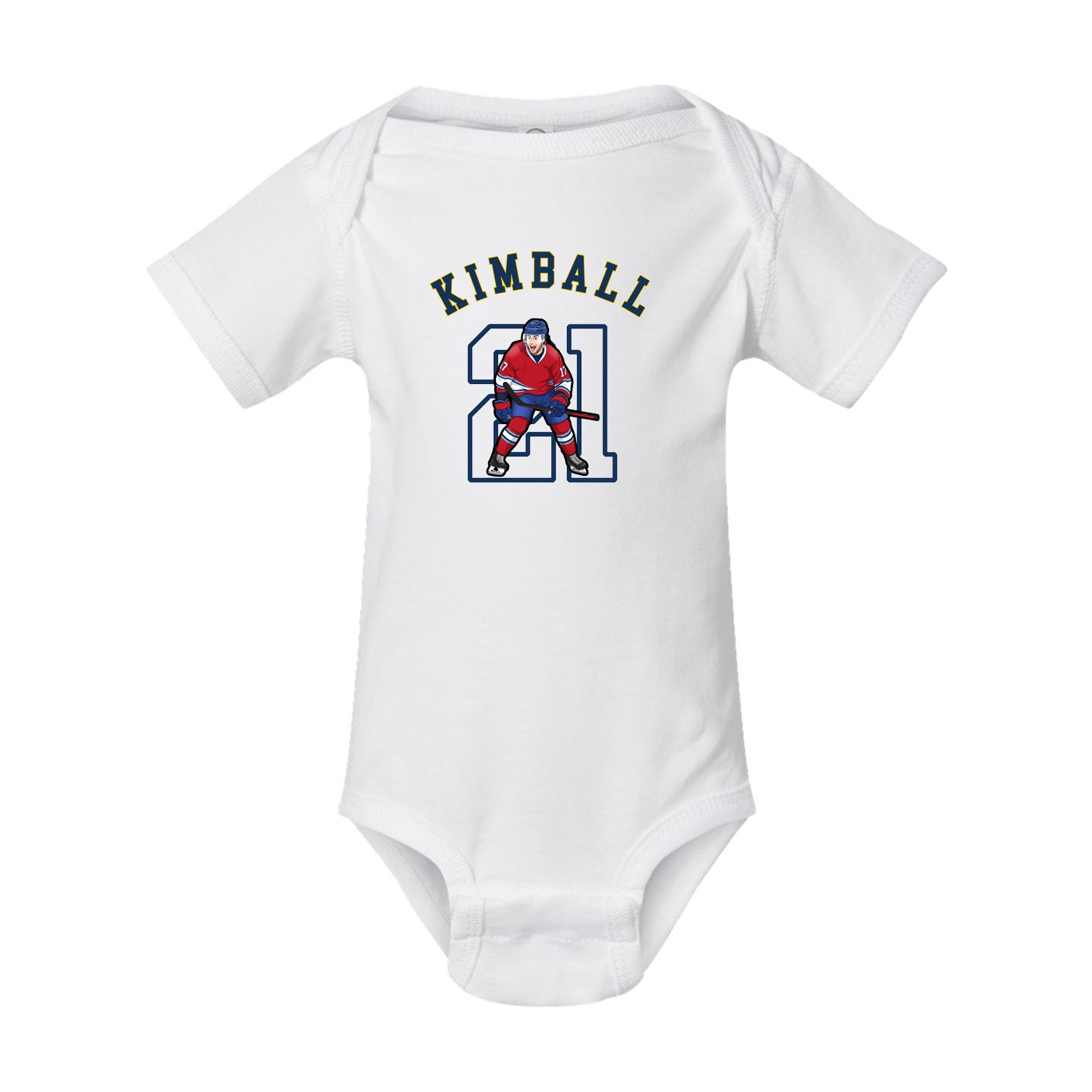 Baby Onesie — Shirsey Arch in White