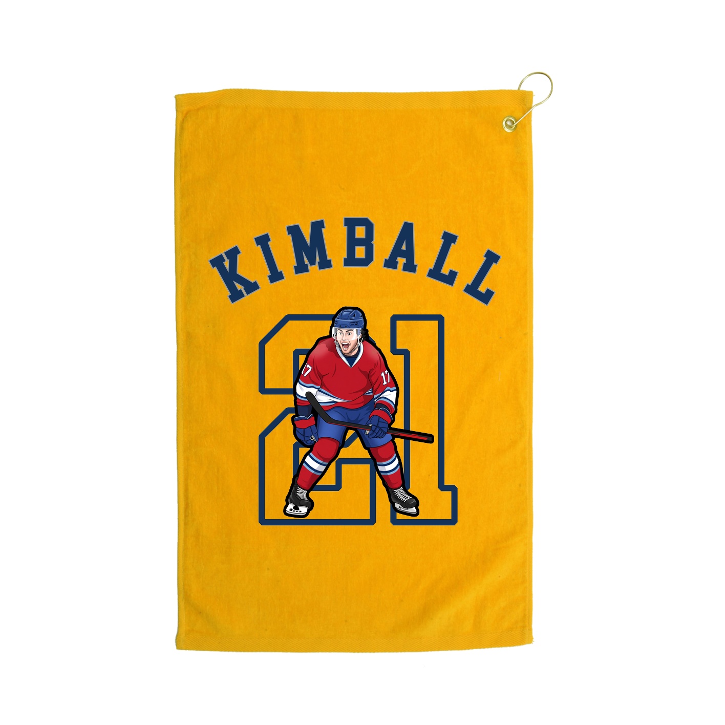 Golf Towel — Shirsey Arch in Gold
