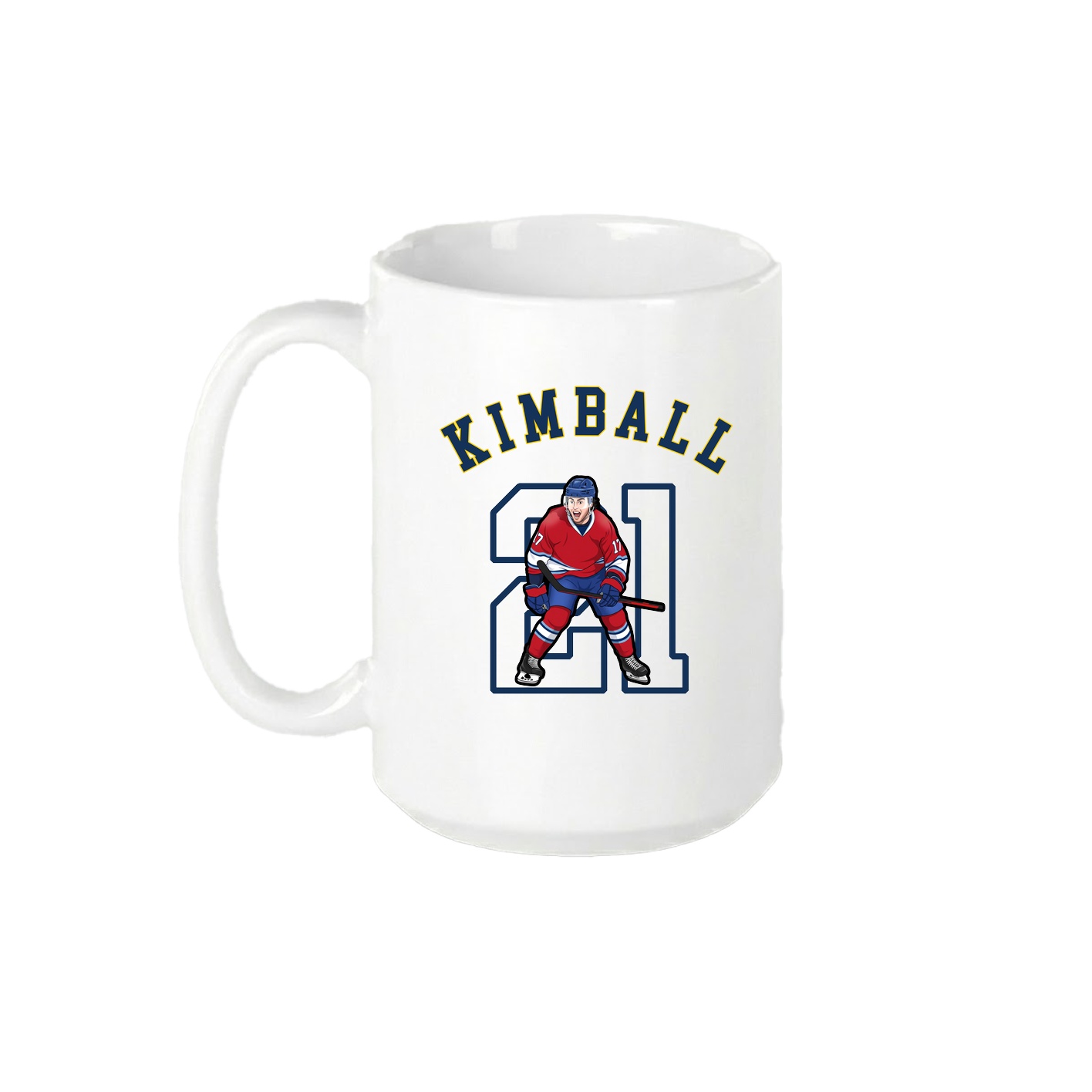 15oz Coffee Mug — Shirsey Arch in White