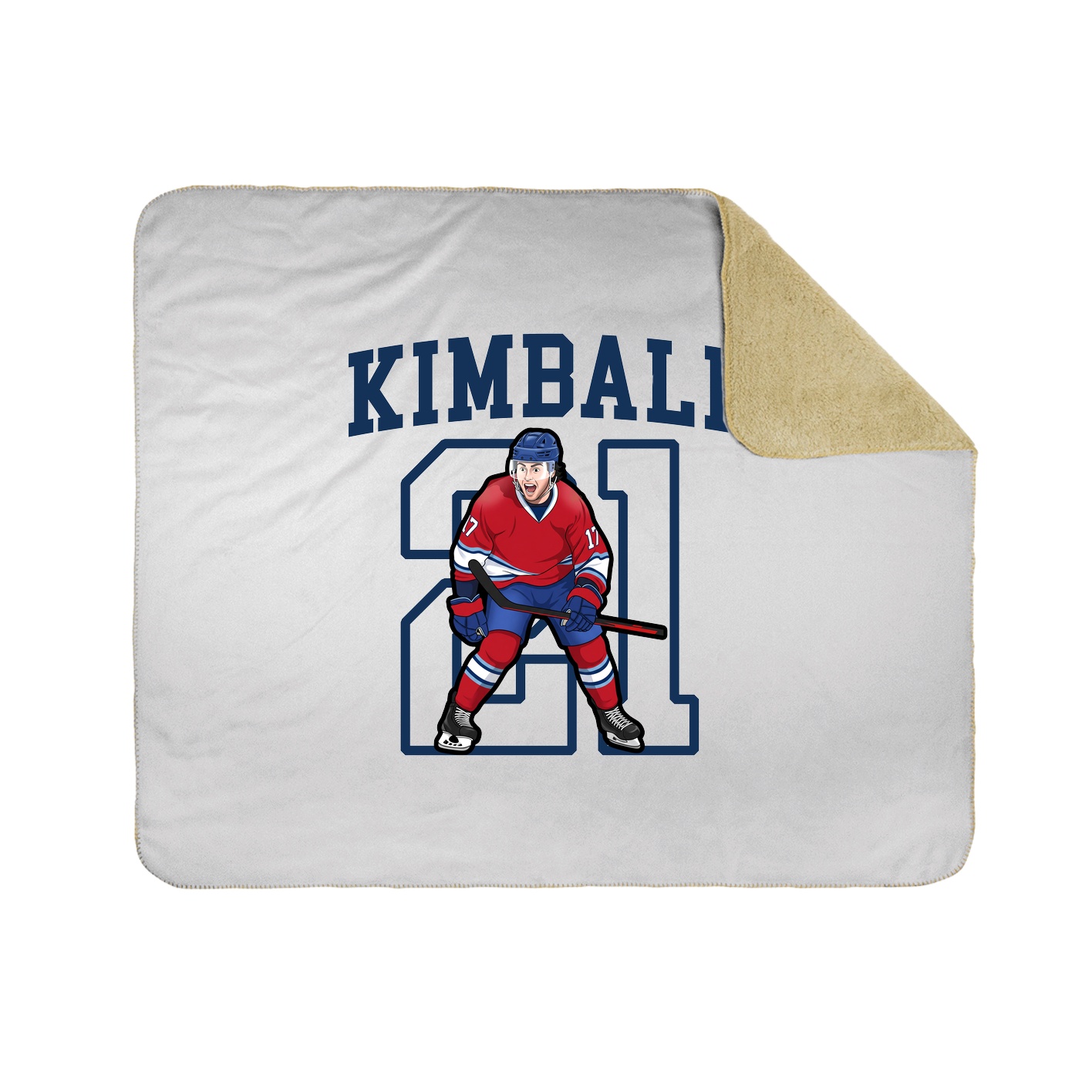 50x60 Sherpa Lined Throw Blanket