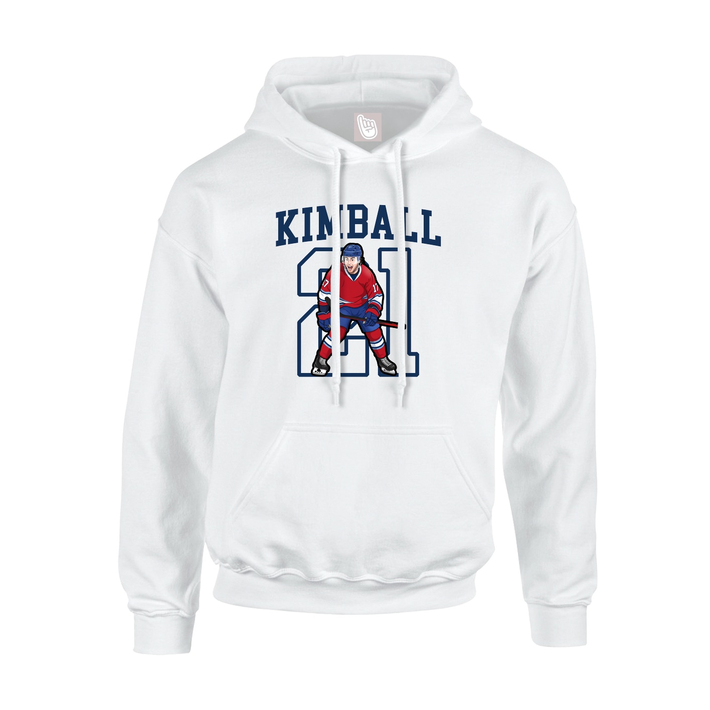 Hoodie — Shirsey in White