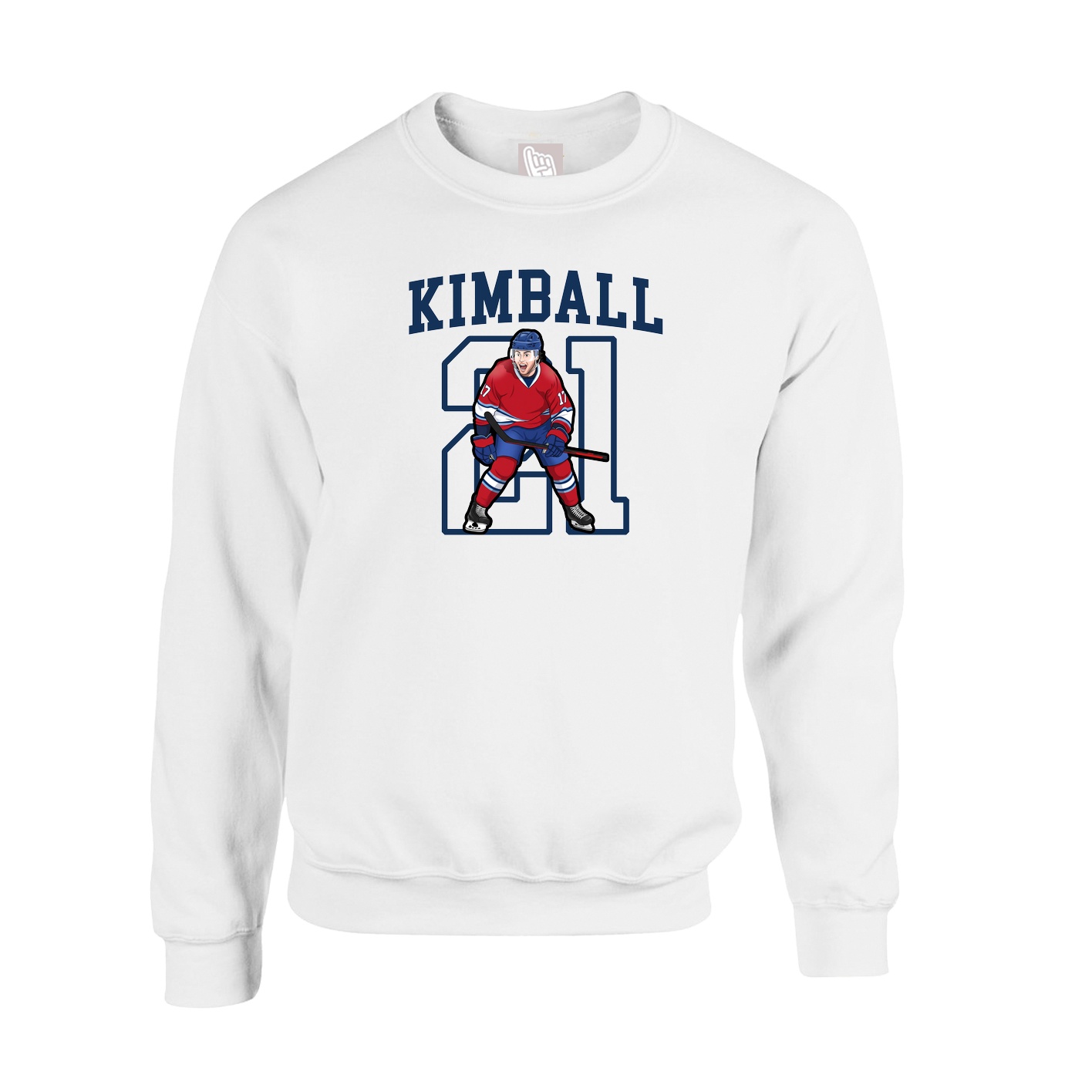 Fleece Crew — Shirsey in White