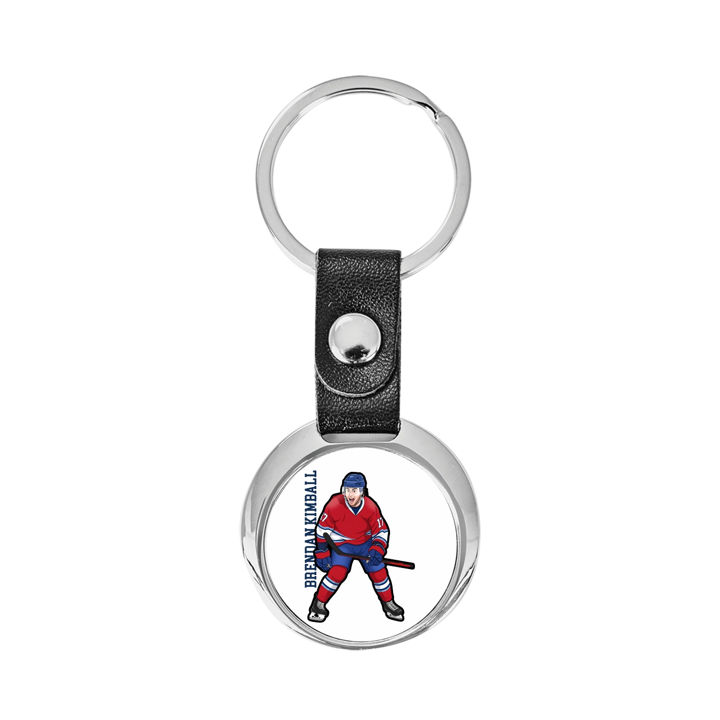 Key Chain — Name Vertical in Classic