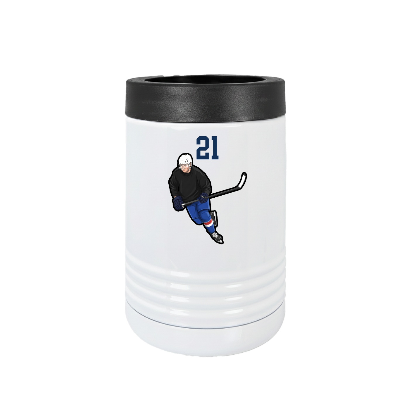 Beverage Holder — Number Top in White
