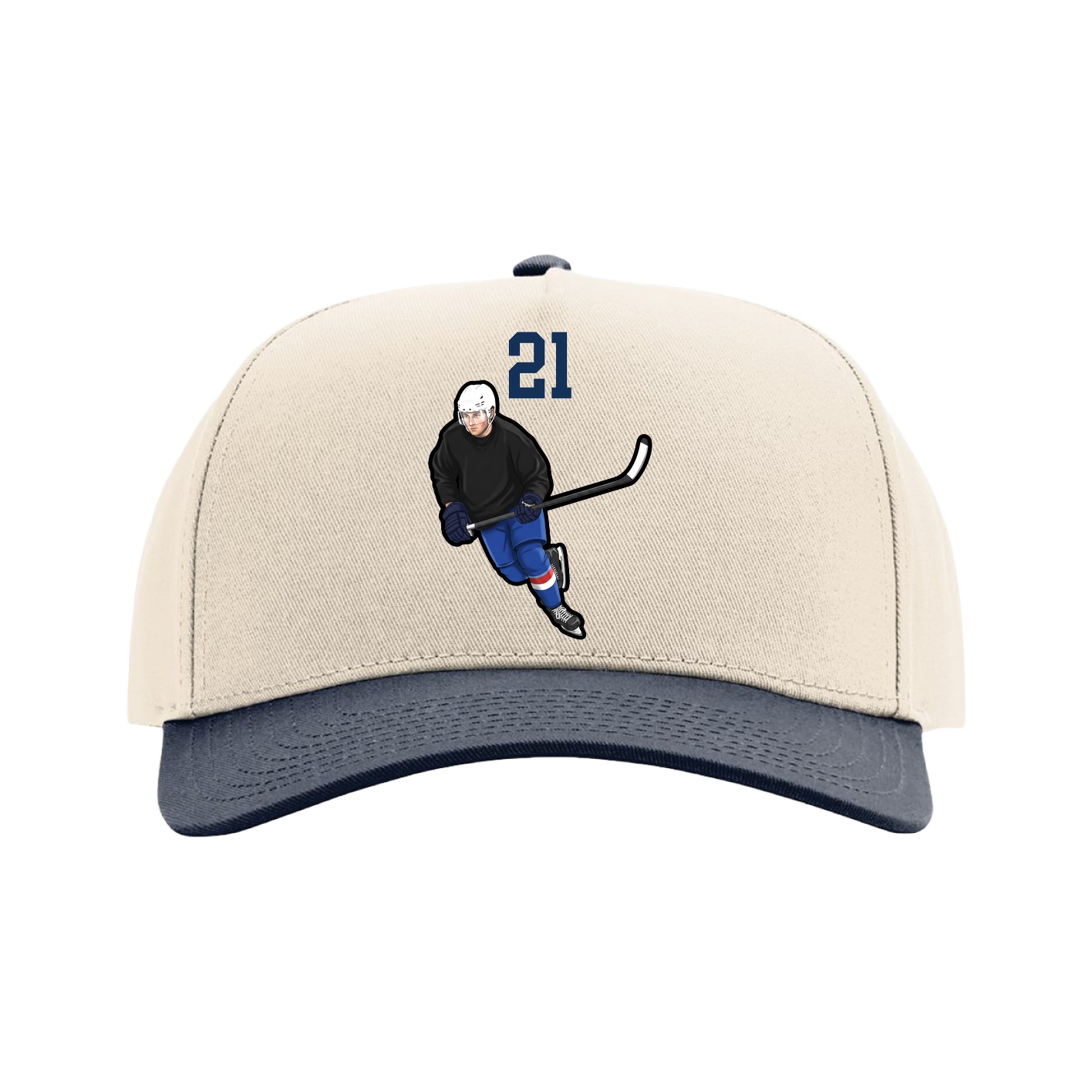Full Fabric Five-Panel Champ Cap
