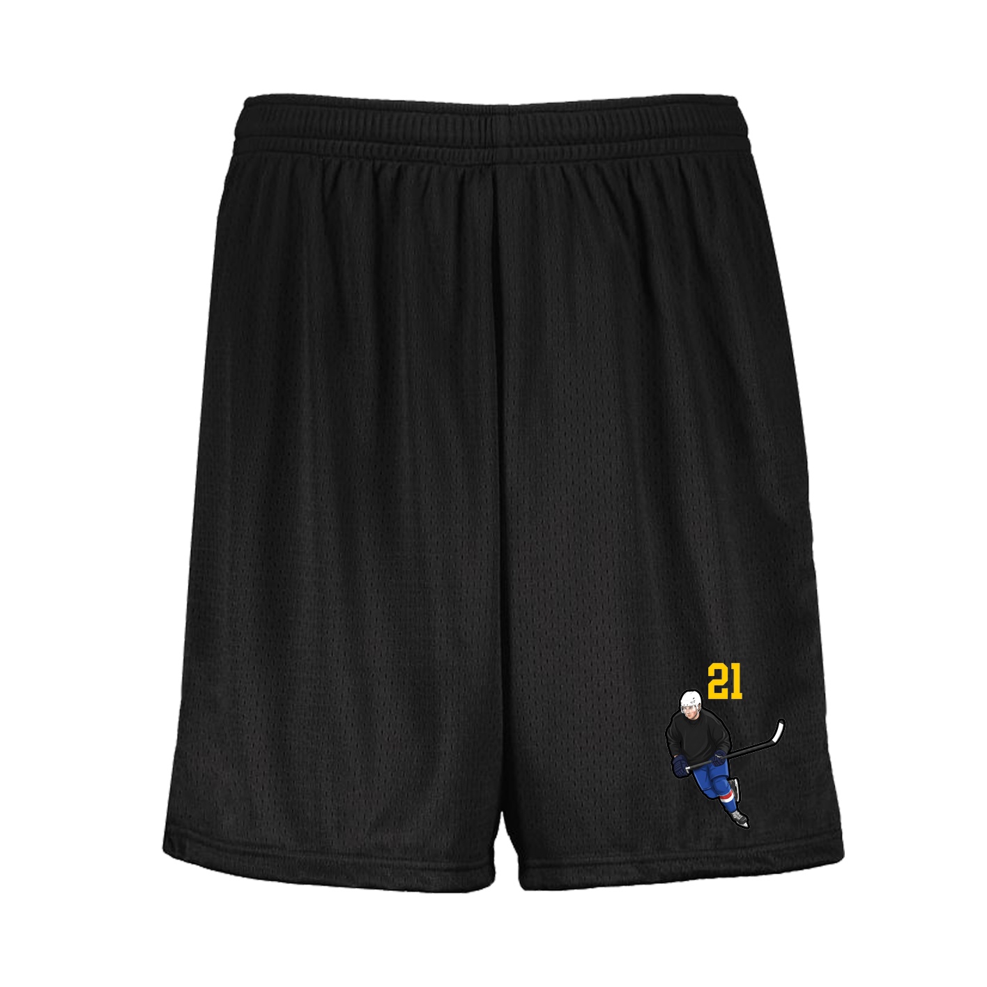 Shorts — Number Top in Black