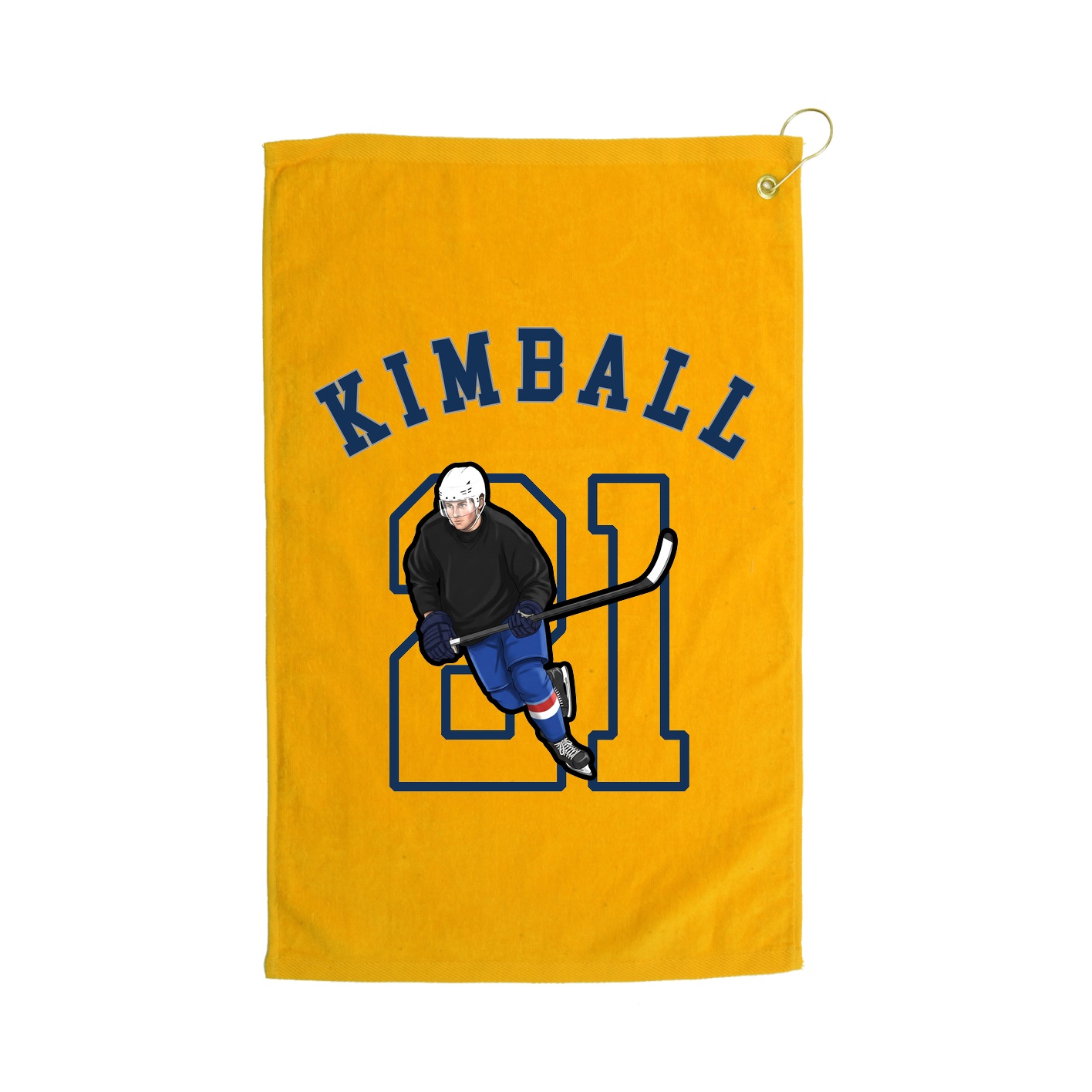 Golf Towel — Shirsey Arch in Gold