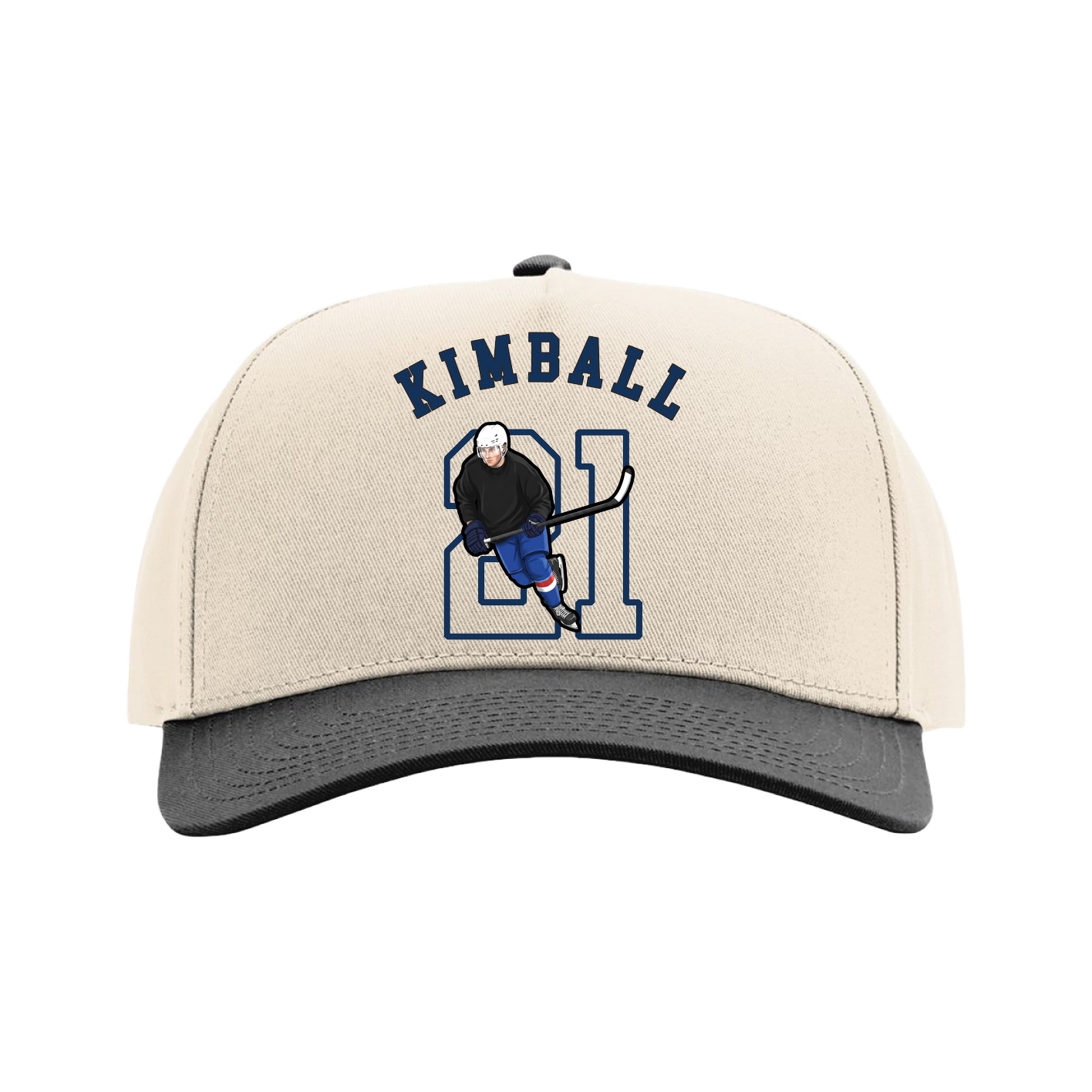 Full Fabric Five-Panel Champ Cap