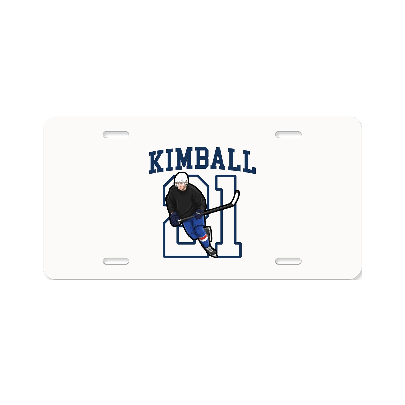 Aluminum License Plate