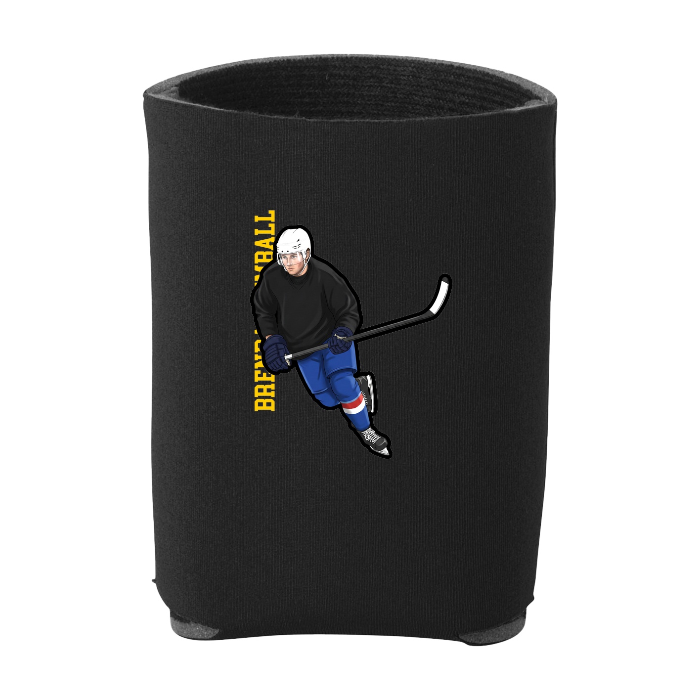 Can Holder — Name Vertical in Black