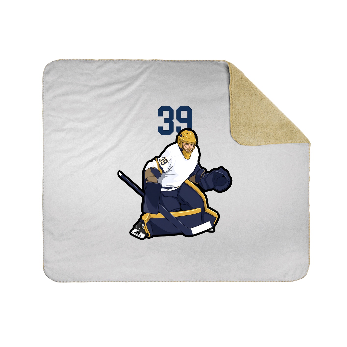 50x60 Sherpa Lined Throw Blanket