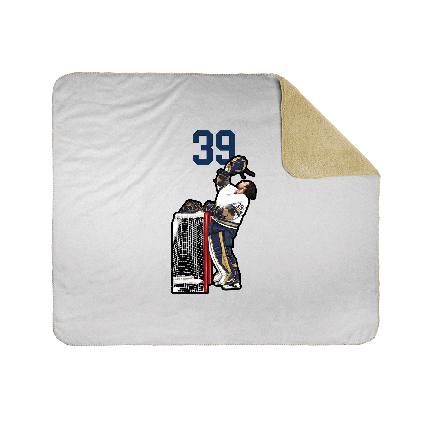 50x60 Sherpa Lined Throw Blanket