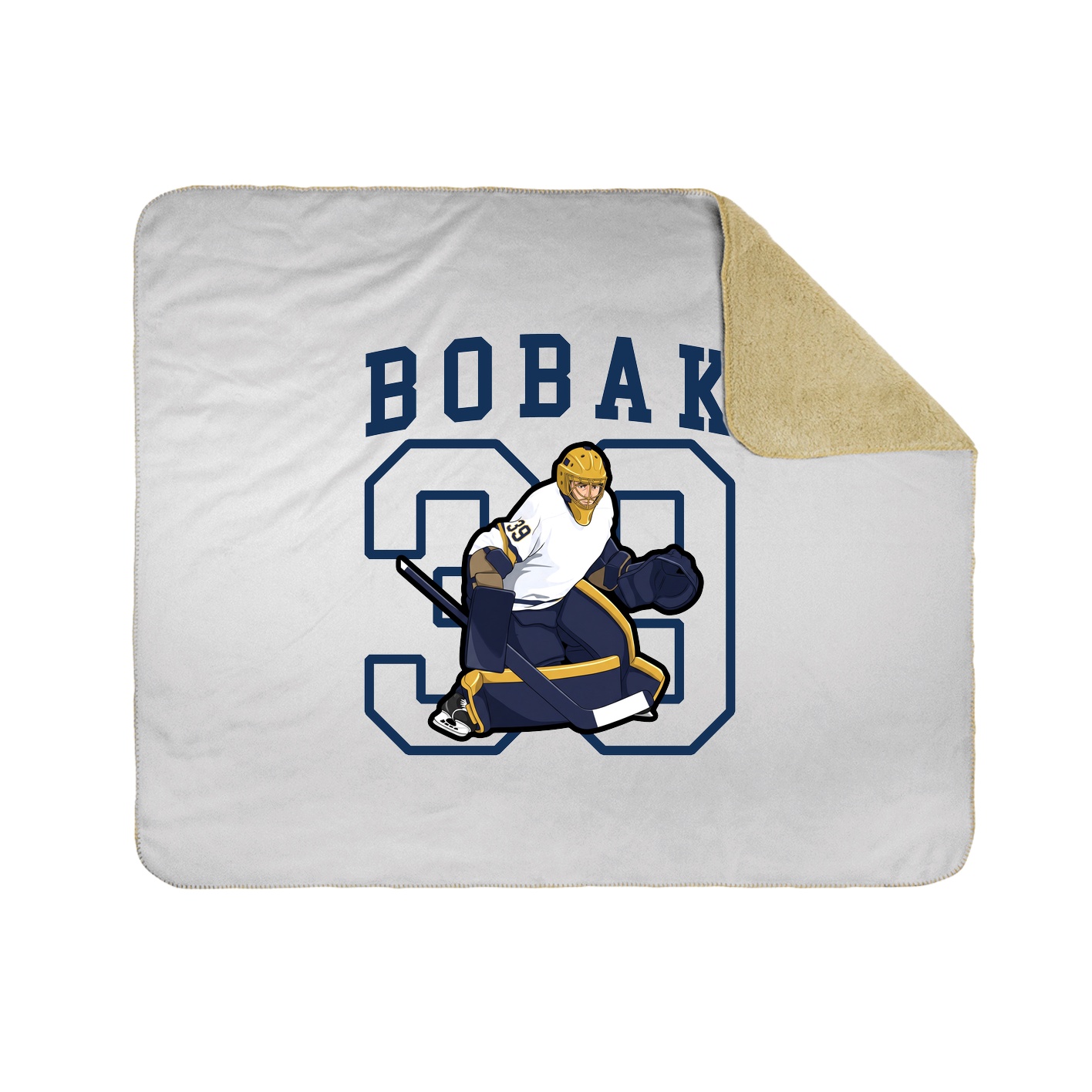 50x60 Sherpa Lined Throw Blanket