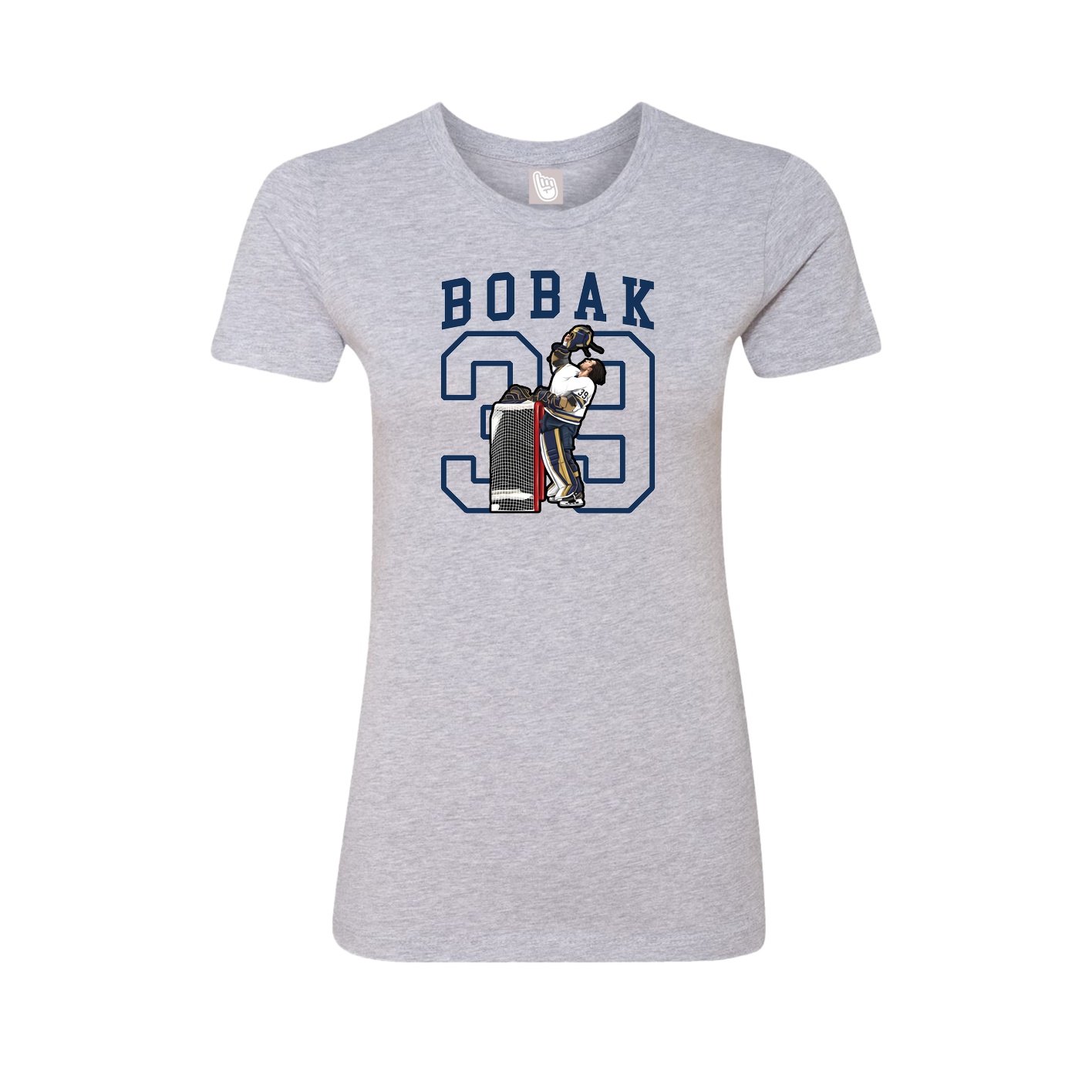 Fitted Women's Tee — Shirsey in Grey
