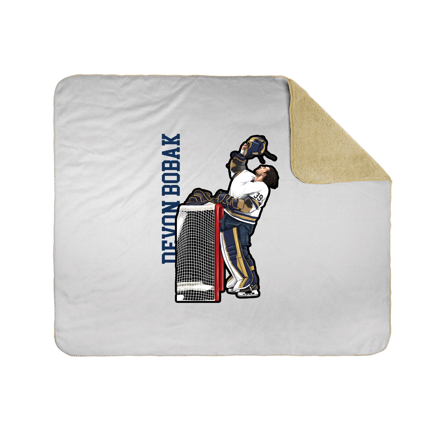 50x60 Sherpa Lined Throw Blanket