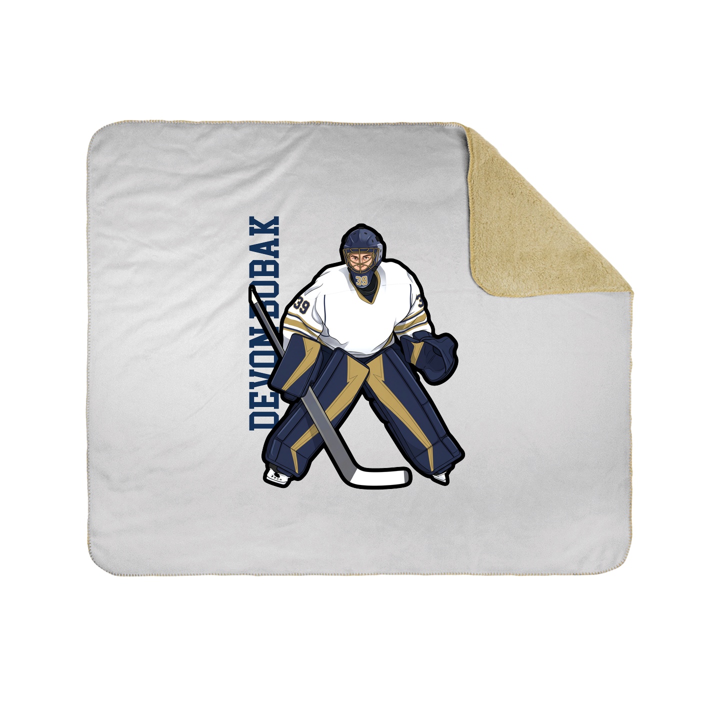 50x60 Sherpa Lined Throw Blanket