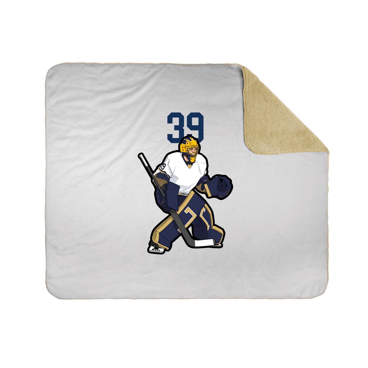 50x60 Sherpa Lined Throw Blanket