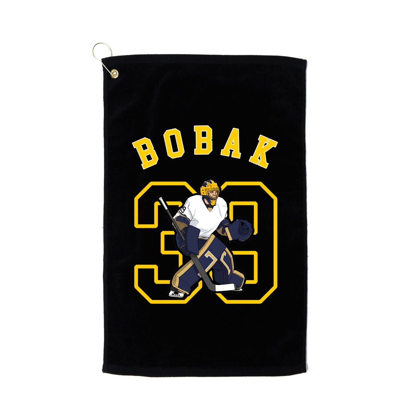 Golf Towel — Shirsey Arch in Black