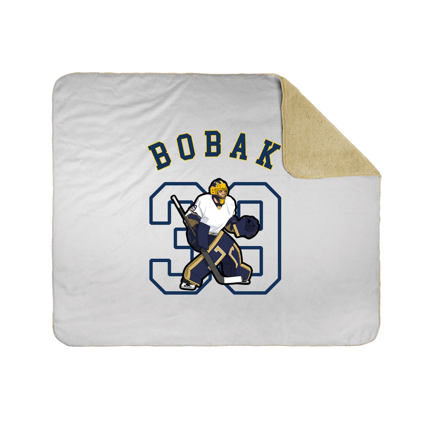 50x60 Sherpa Lined Throw Blanket