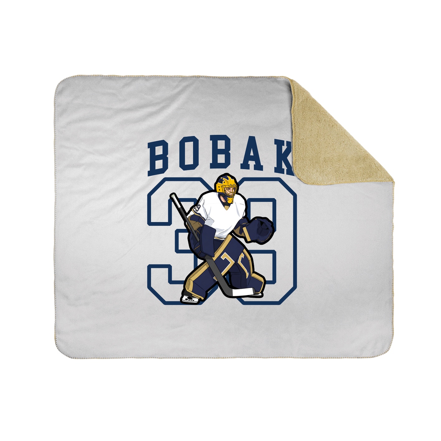 50x60 Sherpa Lined Throw Blanket