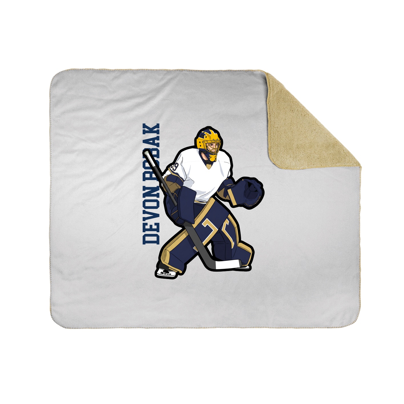 50x60 Sherpa Lined Throw Blanket