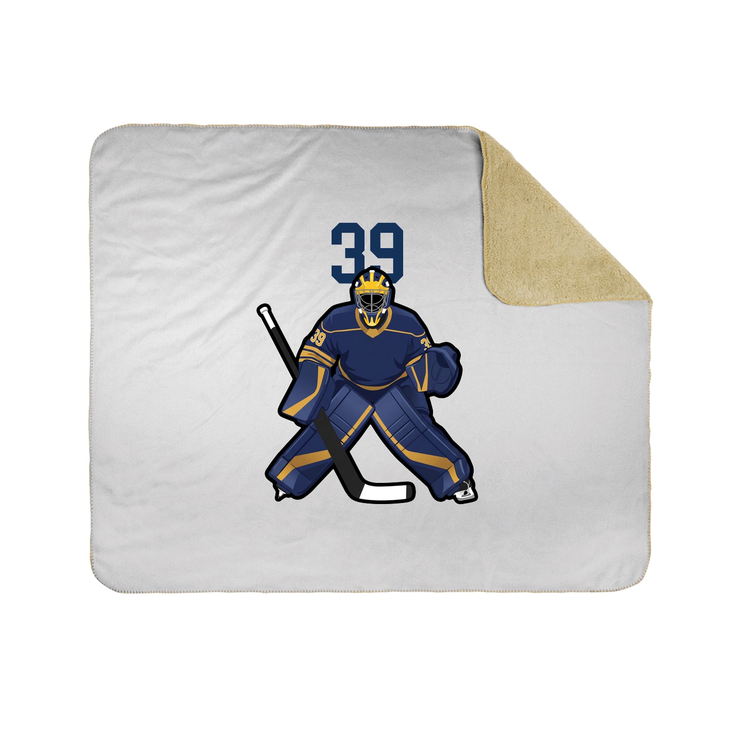 50x60 Sherpa Lined Throw Blanket