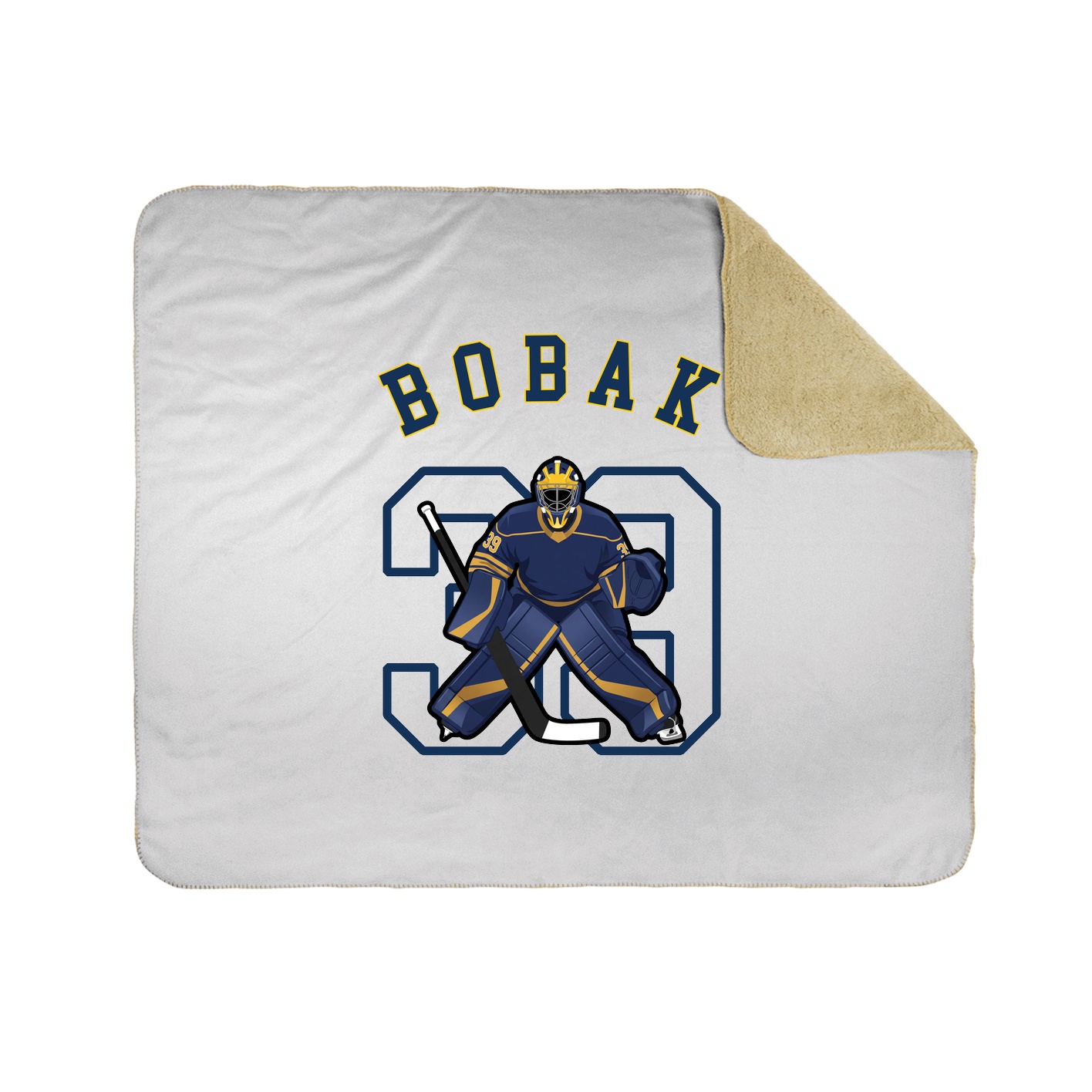 50x60 Sherpa Lined Throw Blanket