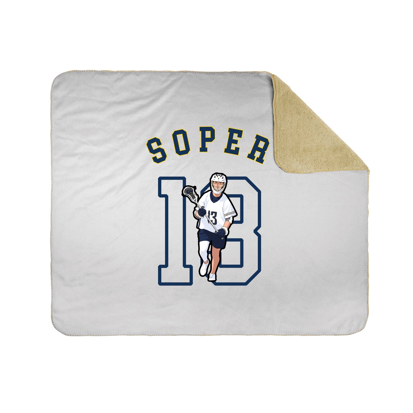 Throw Blanket — Shirsey Arch in White
