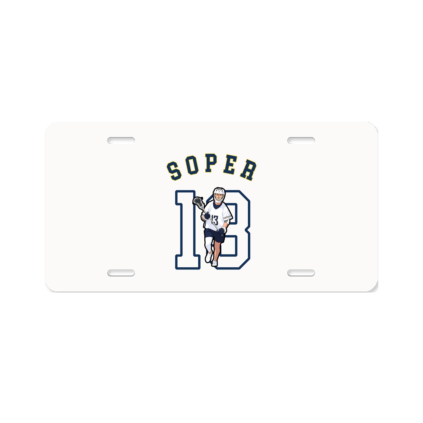 License Plate — Shirsey Arch in Classic