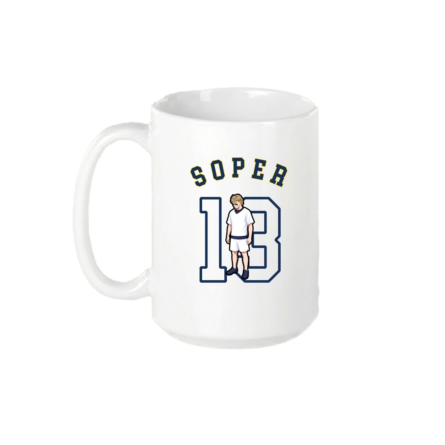 15oz Coffee Mug — Shirsey Arch in White