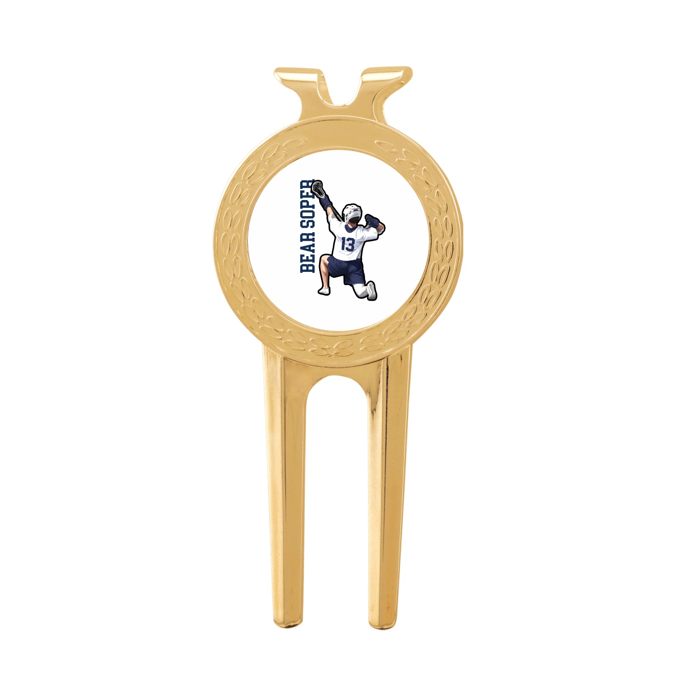 Divot Tool with Ball Marker — Name Vertical in Classic