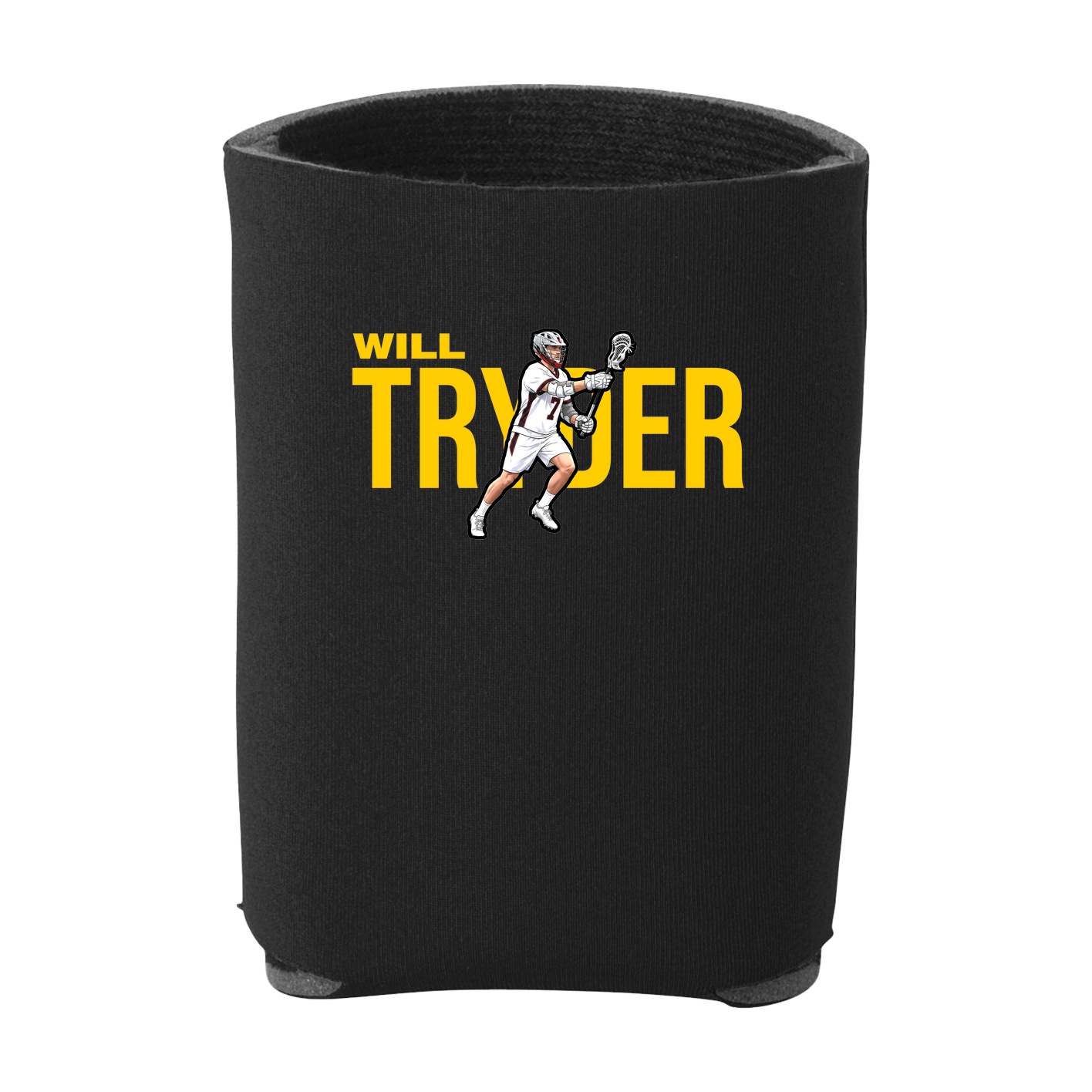 Can Holder — Player Name in Black