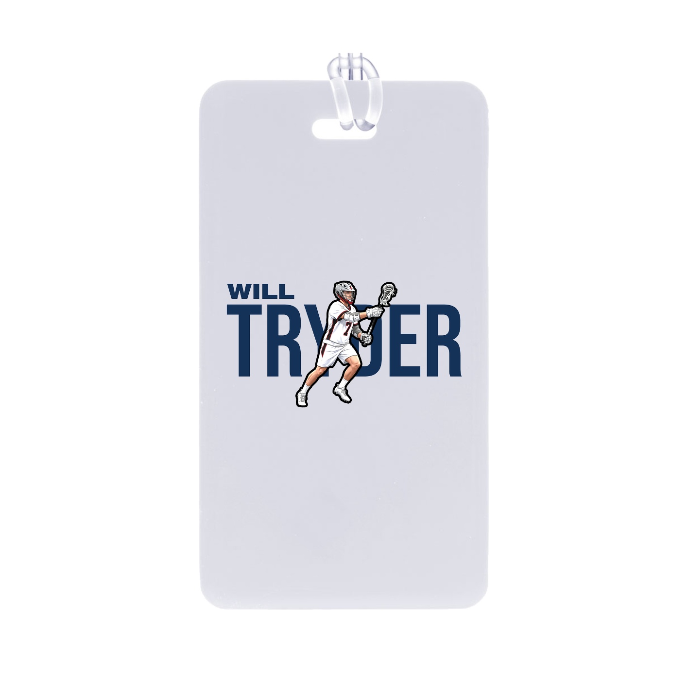 Bag Tag — Player Name in Classic