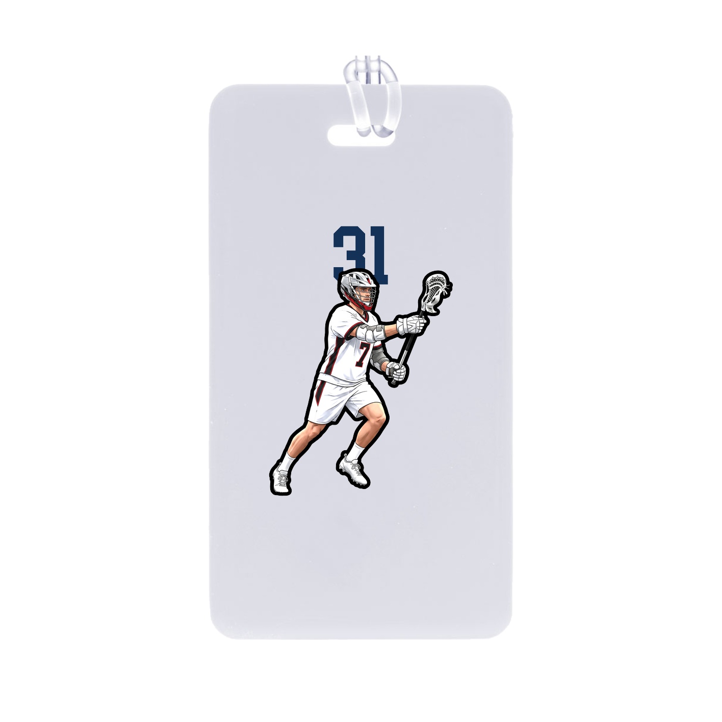 Bag Tag — Number Top in Classic