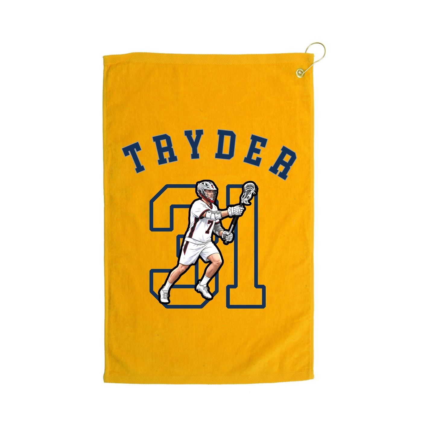 Golf Towel — Shirsey Arch in Gold