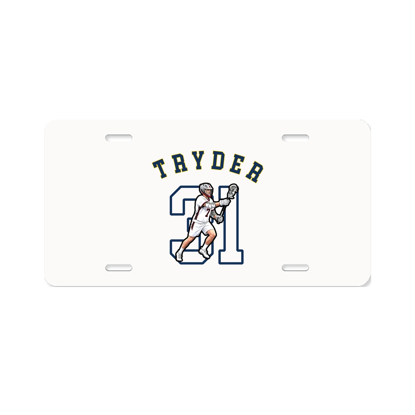 License Plate — Shirsey Arch in Classic