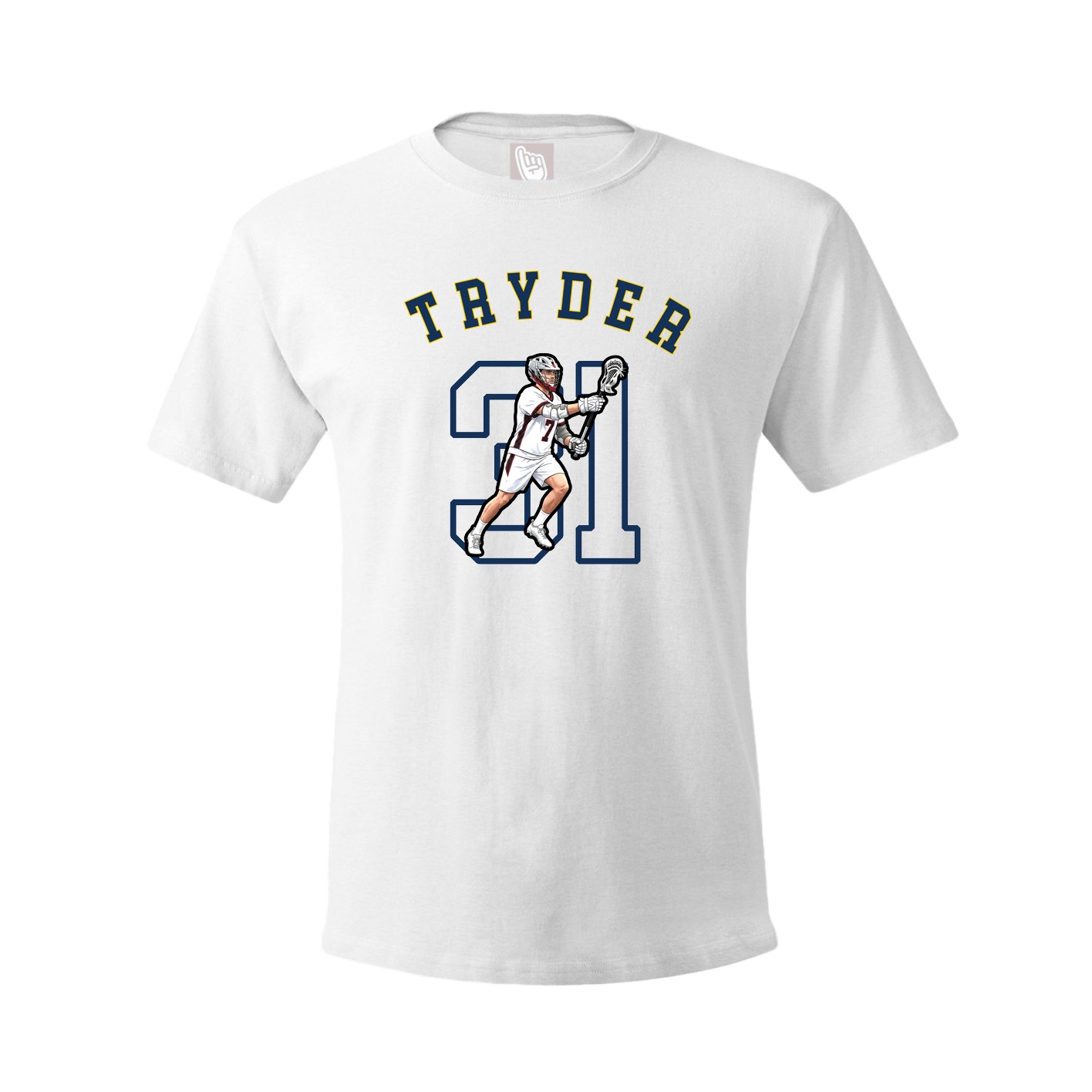Youth Tee — Shirsey Arch in White