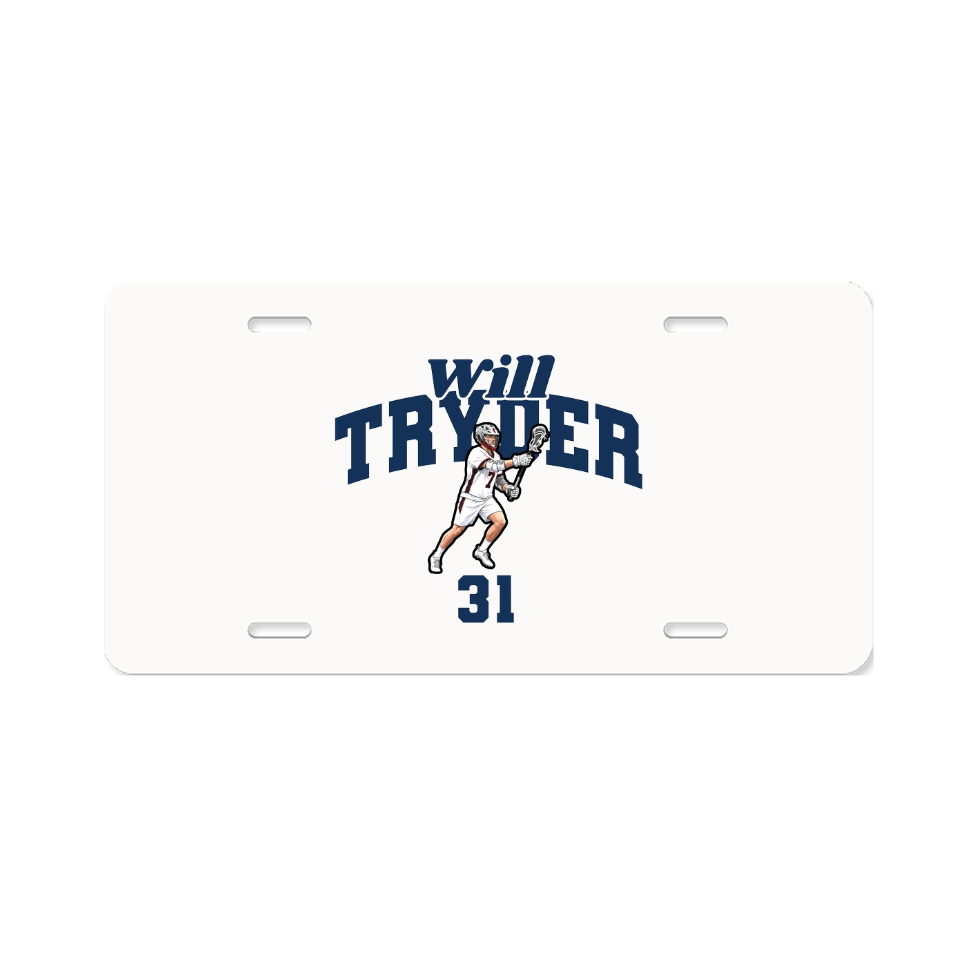 License Plate — Signature Arch in Classic