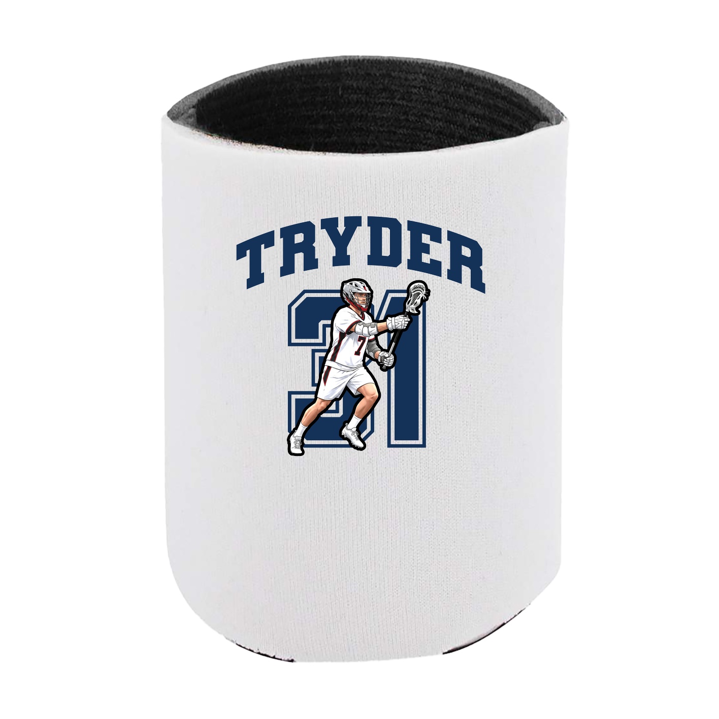 Can Holder — Number in White