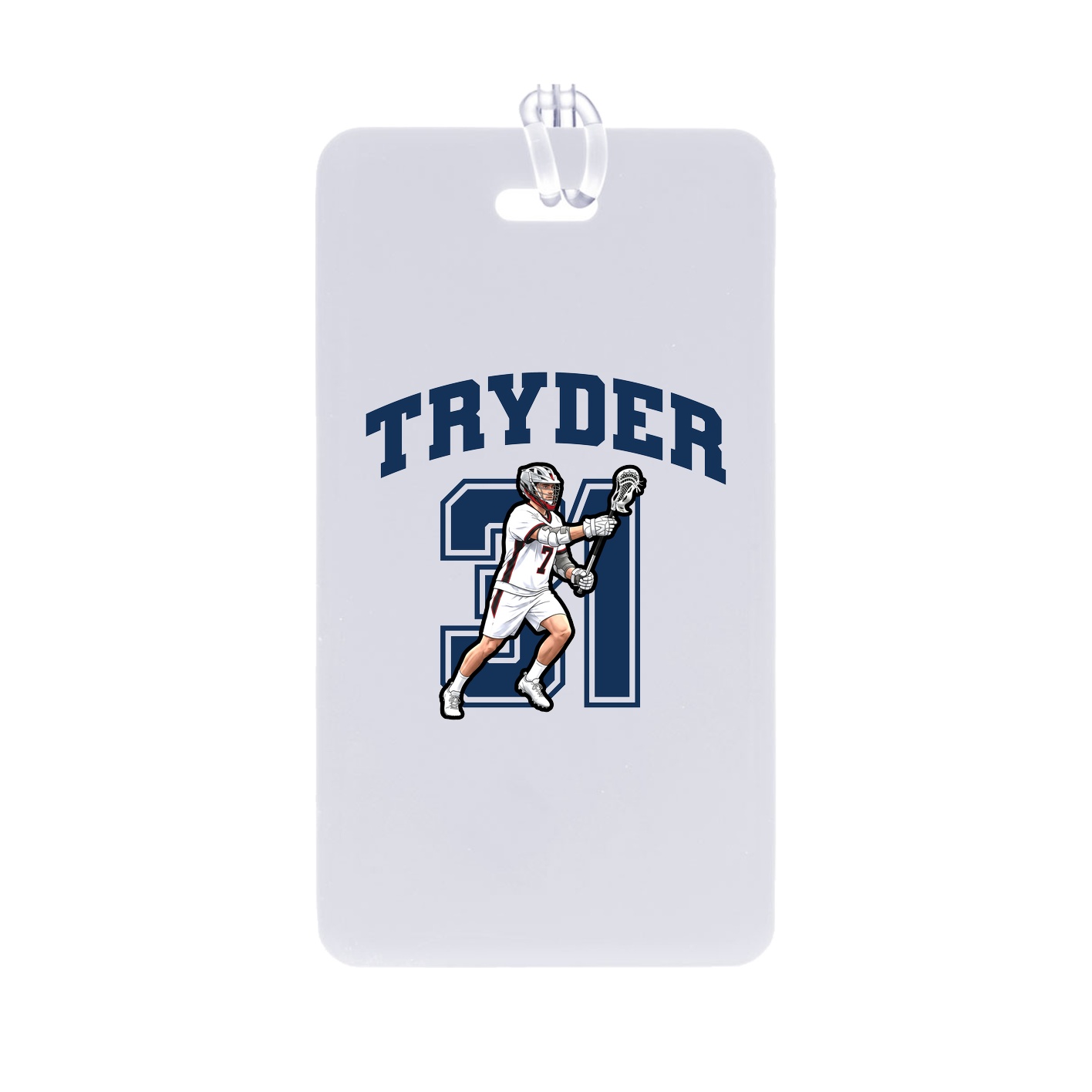 Bag Tag — Number in Classic
