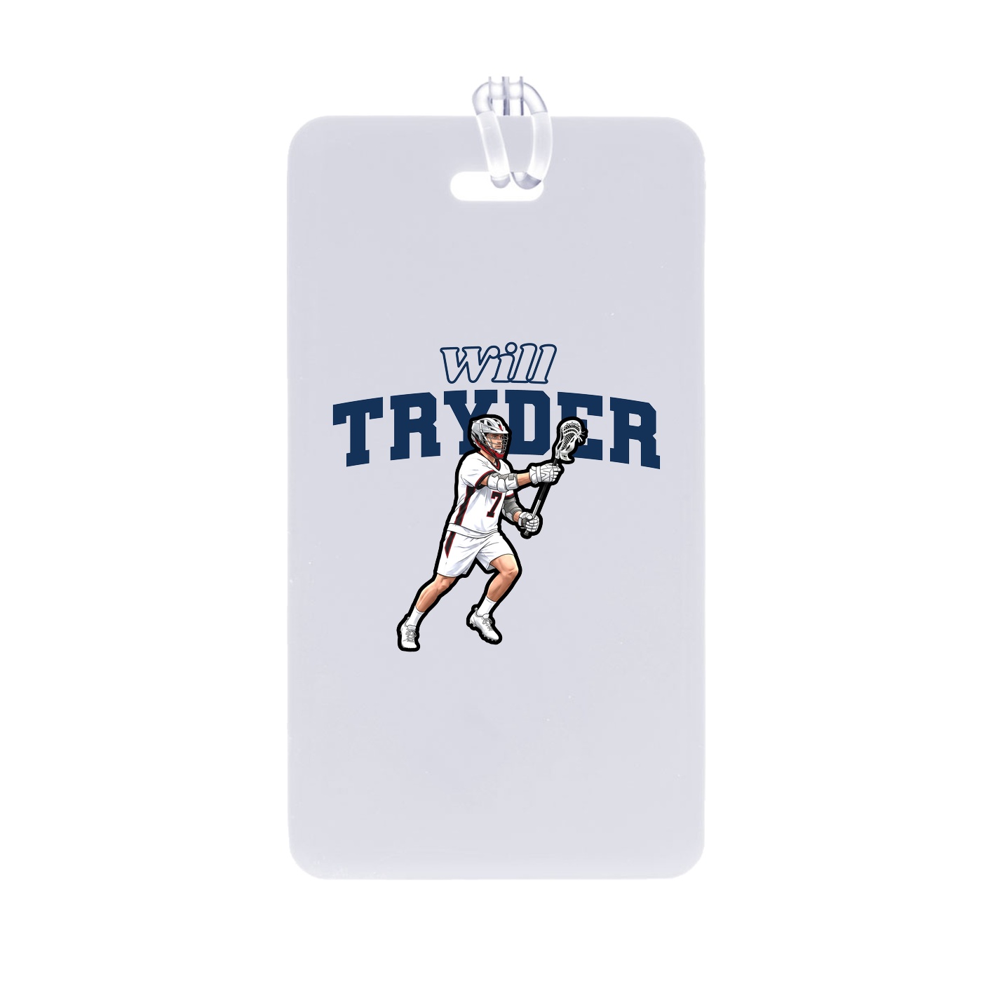 Bag Tag — Name Arch in Classic