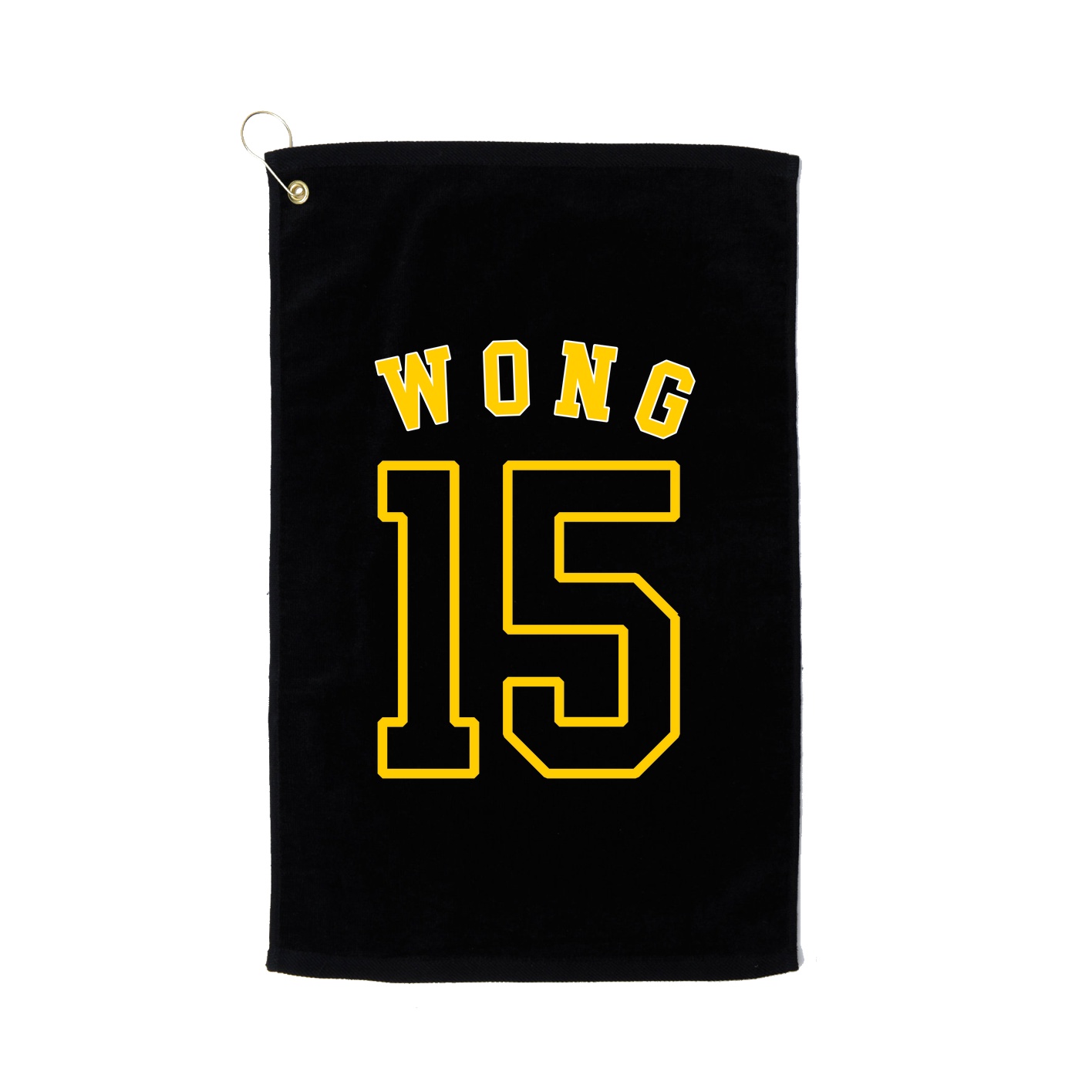 Golf Towel — Shirsey Arch in Black